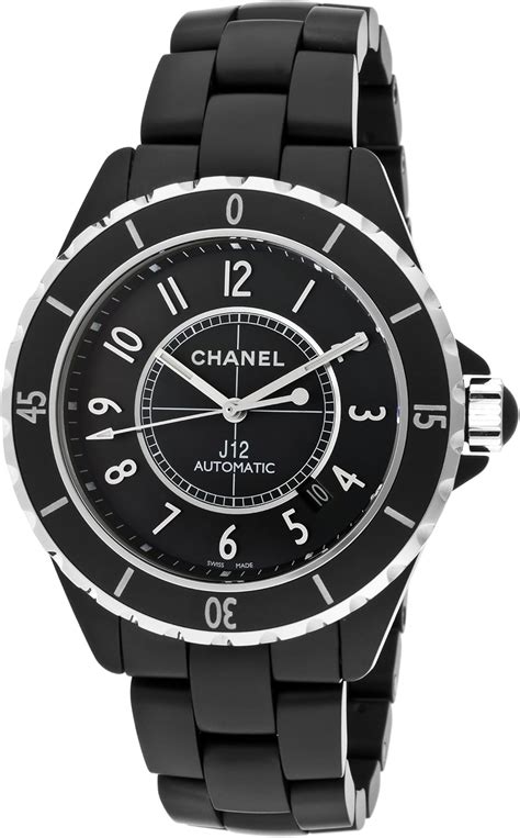 chanel black ceramic watch replica|chanel j12 watch serial numbers.